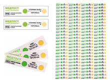 Load image into Gallery viewer, Transparent sterilization bags with internal indicators, 100x 200mm., 100 pcs.