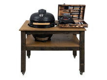 Load image into Gallery viewer, Grill Table, BBQ Kitchen Space for - Kamado Bono Minimo (L-120cm W-80cm H-88cm)