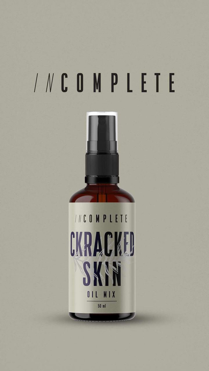 In Complete cracked skin oil mix