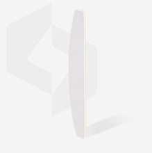 Load image into Gallery viewer, White disposable files for crescent nail file (soft base) Staleks Pro Expert 40, 180 grit (30 pcs)
