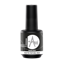 Load image into Gallery viewer, I.Am Soak Off Matte Top Gel (15ml)
